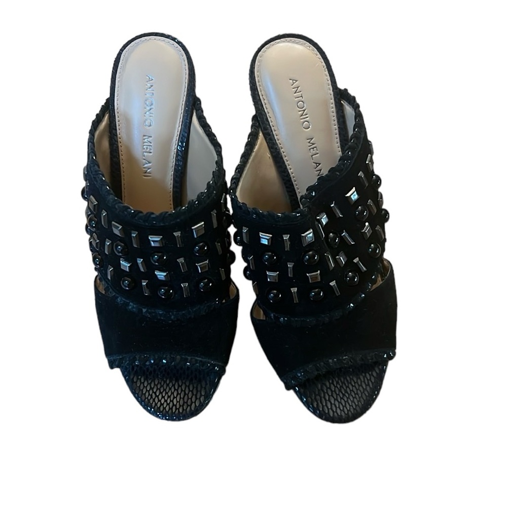 Antonio Melani 4” heel mule size 7.5 - Picture 3 of 6
